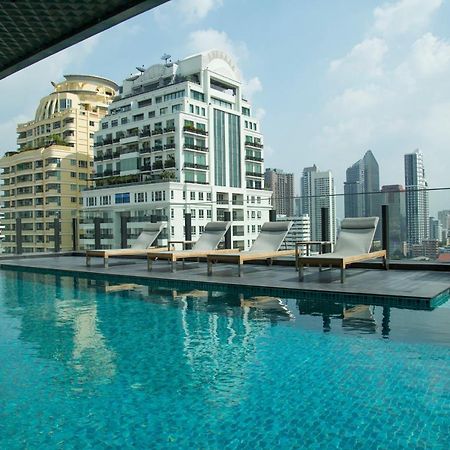 Sukhumvit 11#Luxury#Pool#Gym#Bts Nana&Mrt Sukhumvit#1Br#Max2Ppl Leilighet Bangkok Eksteriør bilde