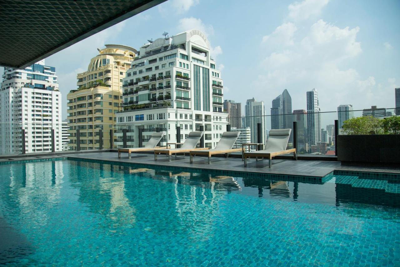 Sukhumvit 11#Luxury#Pool#Gym#Bts Nana&Mrt Sukhumvit#1Br#Max2Ppl Leilighet Bangkok Eksteriør bilde