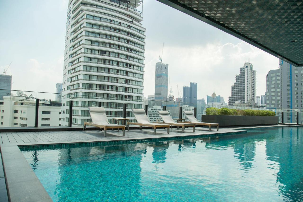 Sukhumvit 11#Luxury#Pool#Gym#Bts Nana&Mrt Sukhumvit#1Br#Max2Ppl Leilighet Bangkok Eksteriør bilde