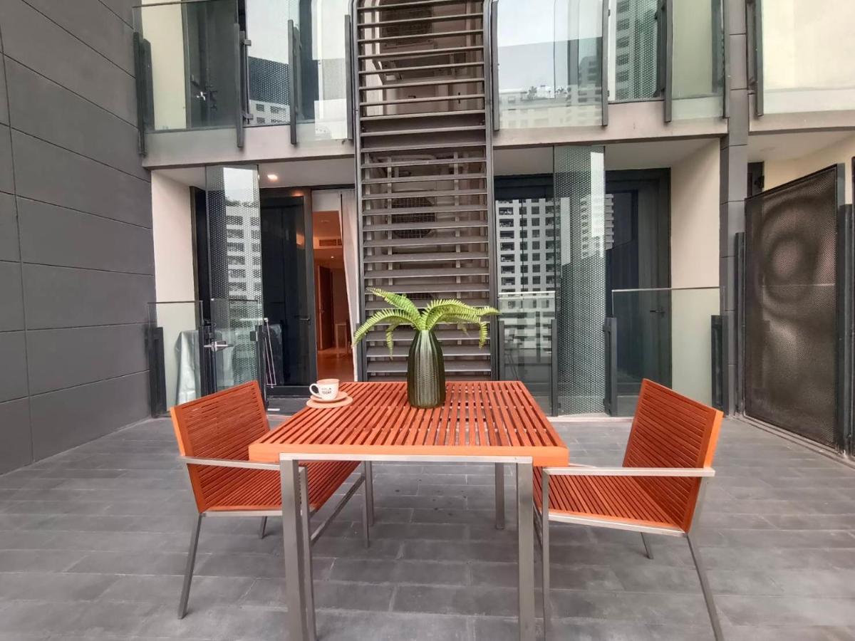 Sukhumvit 11#Luxury#Pool#Gym#Bts Nana&Mrt Sukhumvit#1Br#Max2Ppl Leilighet Bangkok Eksteriør bilde