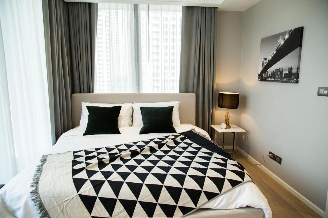 Sukhumvit 11#Luxury#Pool#Gym#Bts Nana&Mrt Sukhumvit#1Br#Max2Ppl Leilighet Bangkok Eksteriør bilde