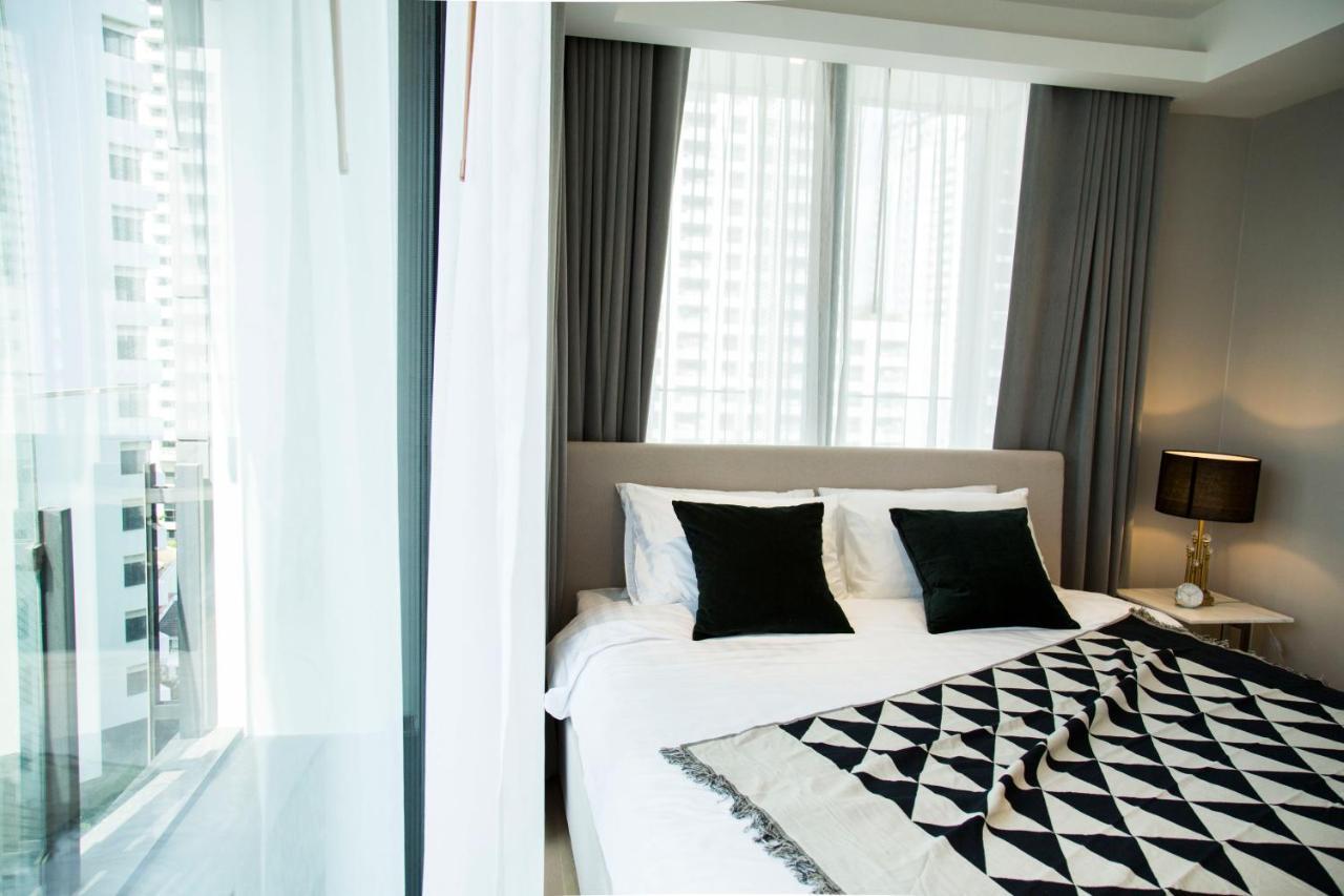 Sukhumvit 11#Luxury#Pool#Gym#Bts Nana&Mrt Sukhumvit#1Br#Max2Ppl Leilighet Bangkok Eksteriør bilde