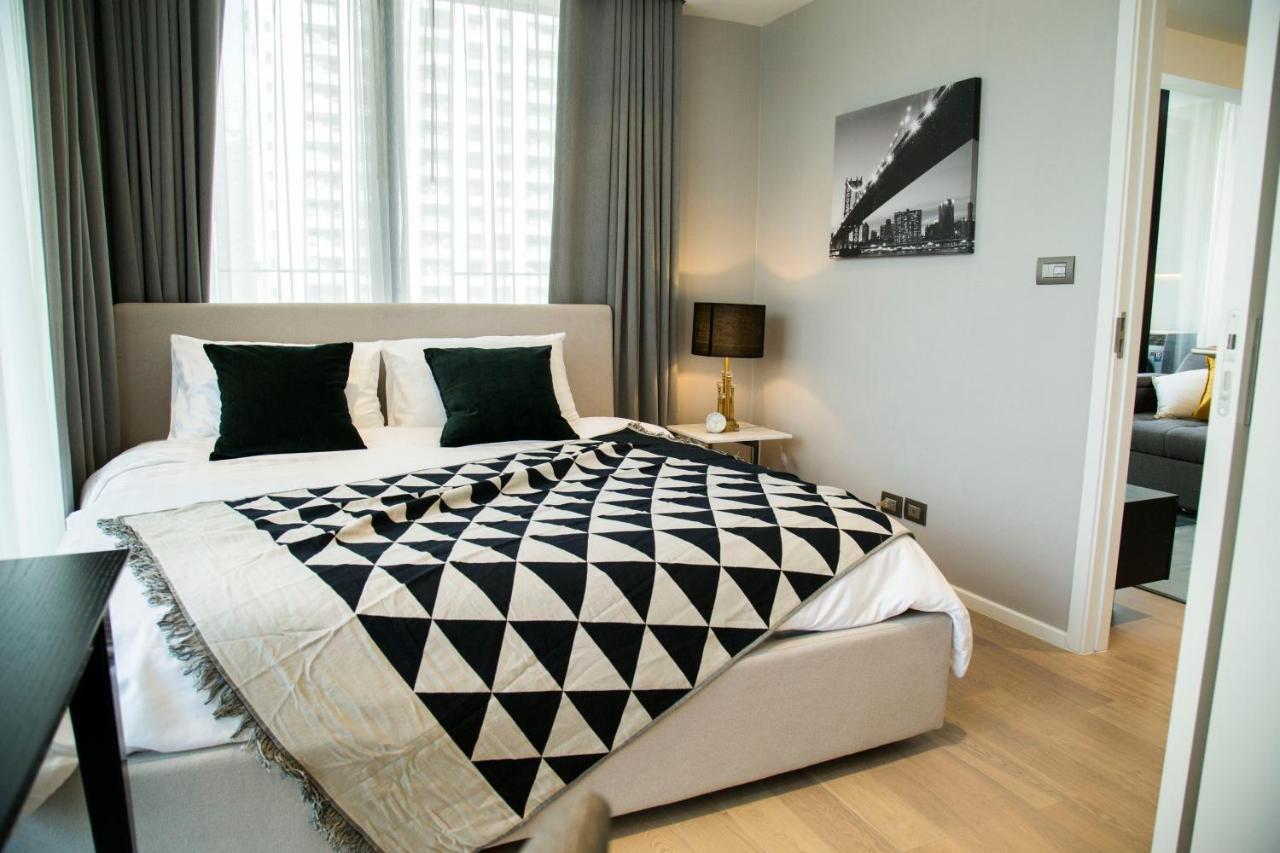 Sukhumvit 11#Luxury#Pool#Gym#Bts Nana&Mrt Sukhumvit#1Br#Max2Ppl Leilighet Bangkok Eksteriør bilde