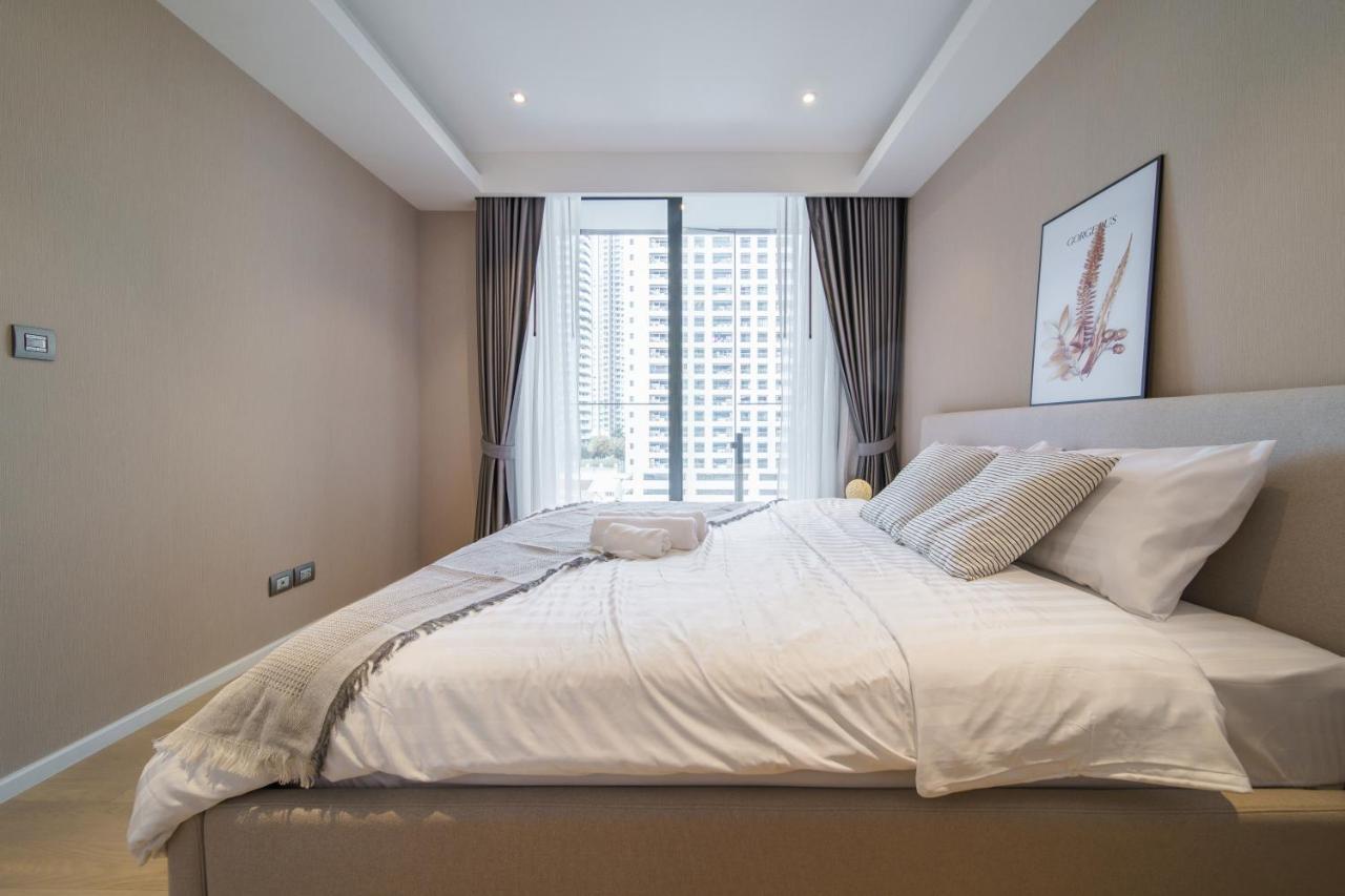Sukhumvit 11#Luxury#Pool#Gym#Bts Nana&Mrt Sukhumvit#1Br#Max2Ppl Leilighet Bangkok Eksteriør bilde