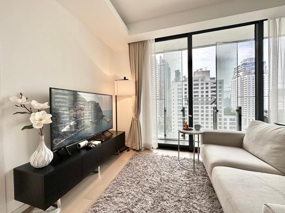 Sukhumvit 11#Luxury#Pool#Gym#Bts Nana&Mrt Sukhumvit#1Br#Max2Ppl Leilighet Bangkok Eksteriør bilde