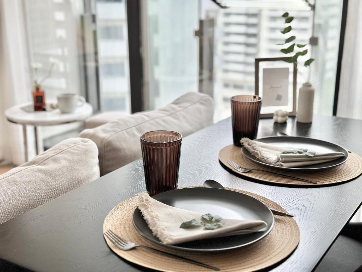 Sukhumvit 11#Luxury#Pool#Gym#Bts Nana&Mrt Sukhumvit#1Br#Max2Ppl Leilighet Bangkok Eksteriør bilde