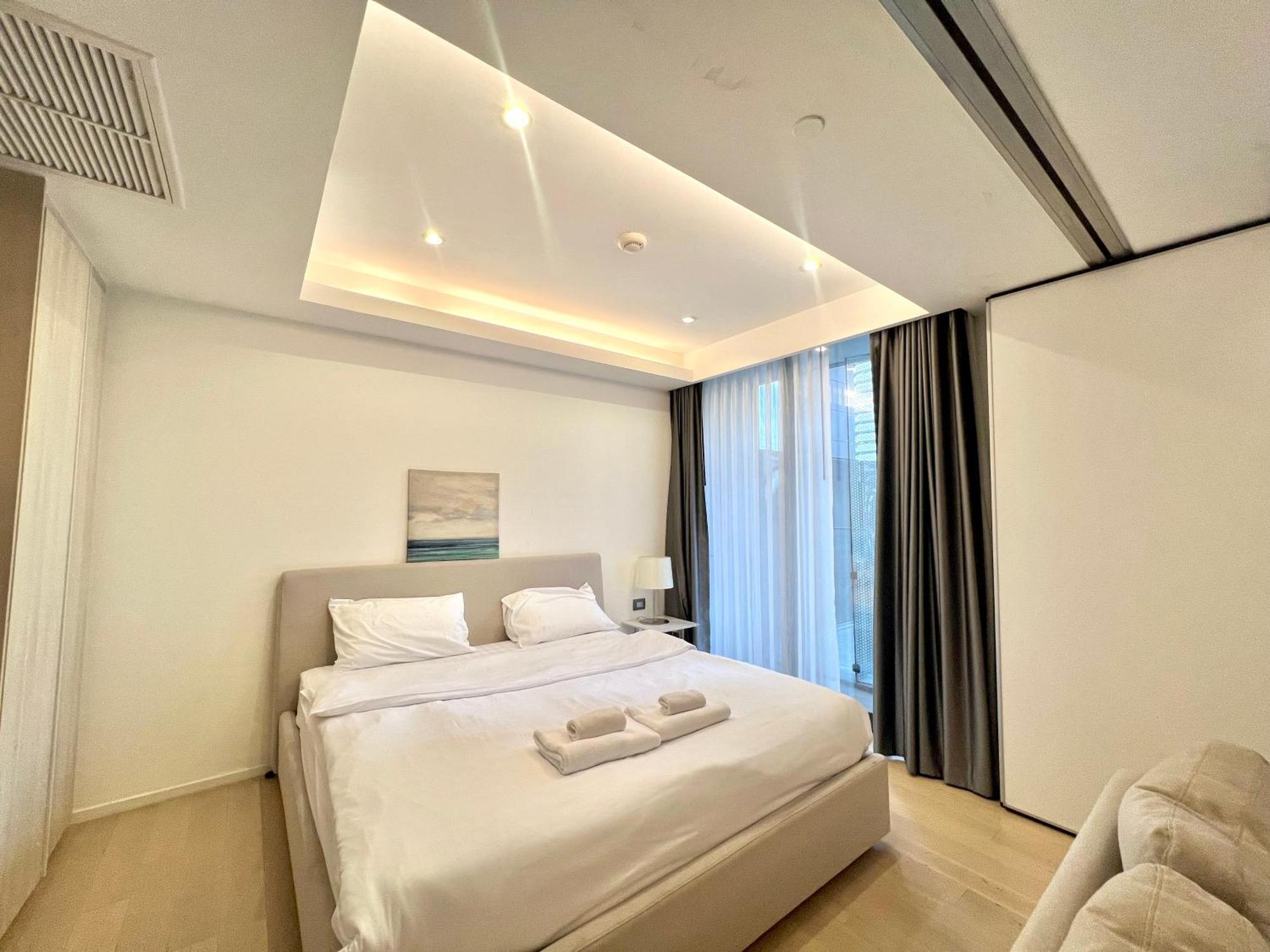 Sukhumvit 11#Luxury#Pool#Gym#Bts Nana&Mrt Sukhumvit#1Br#Max2Ppl Leilighet Bangkok Eksteriør bilde