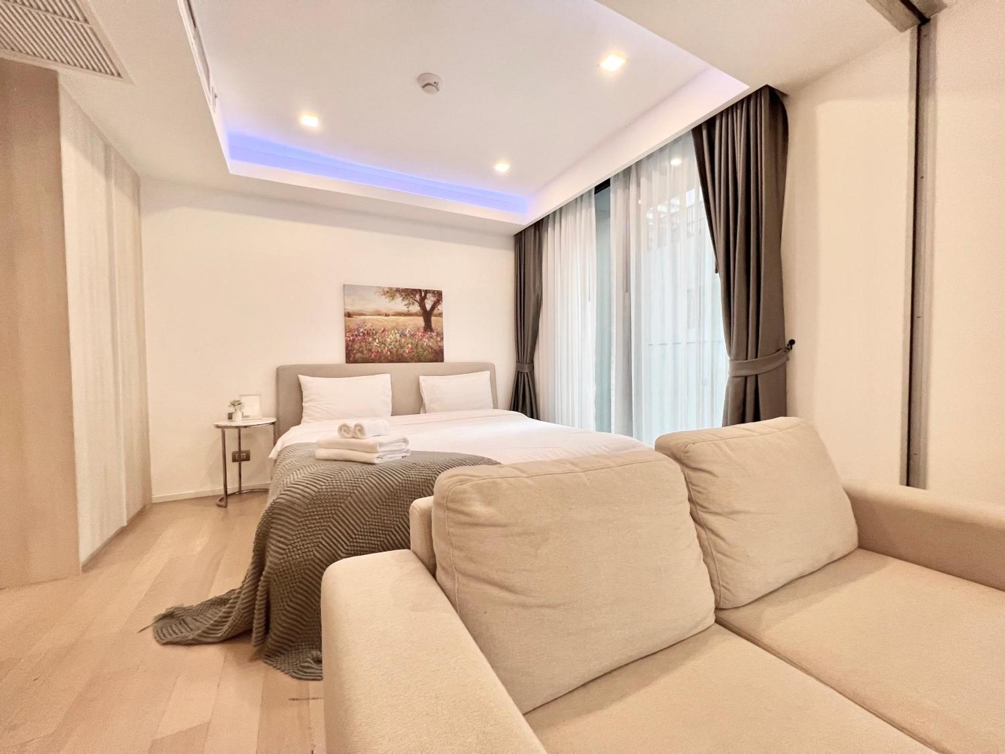 Sukhumvit 11#Luxury#Pool#Gym#Bts Nana&Mrt Sukhumvit#1Br#Max2Ppl Leilighet Bangkok Eksteriør bilde