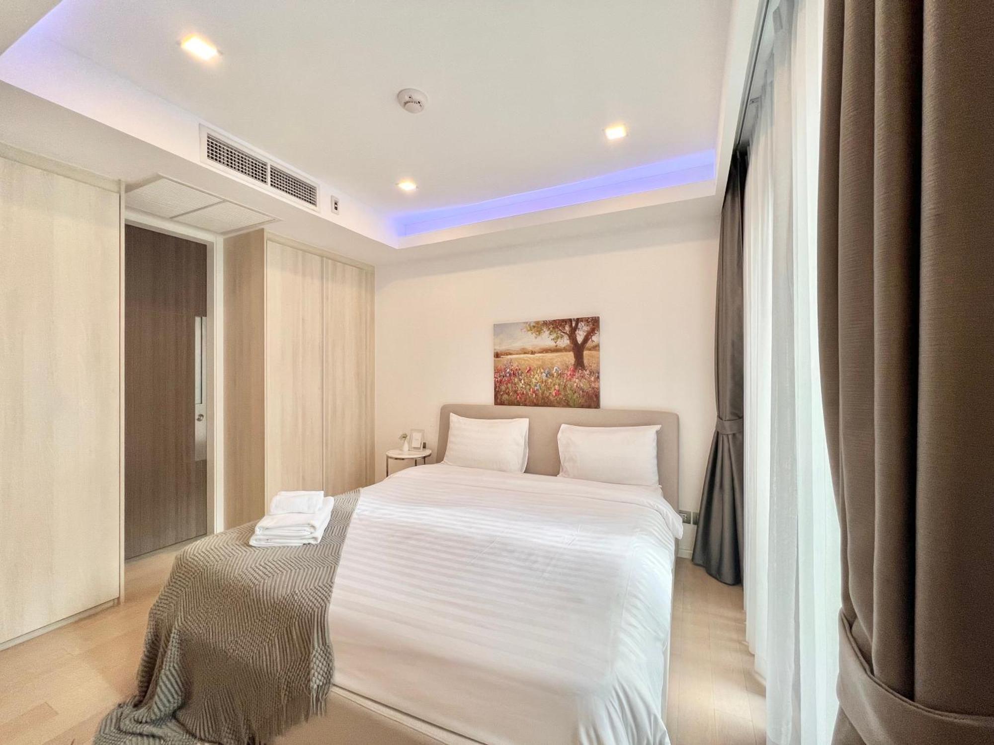 Sukhumvit 11#Luxury#Pool#Gym#Bts Nana&Mrt Sukhumvit#1Br#Max2Ppl Leilighet Bangkok Eksteriør bilde