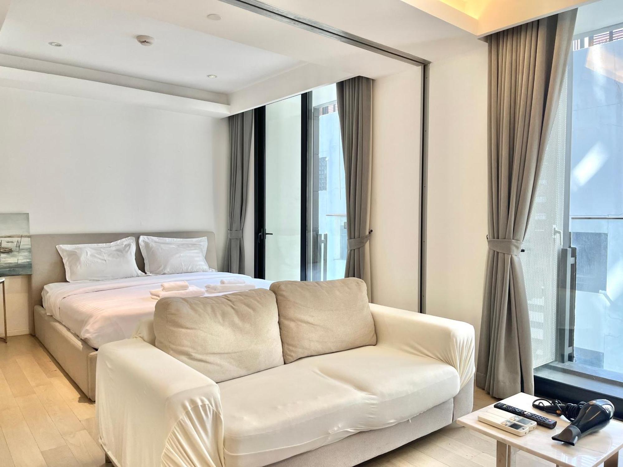 Sukhumvit 11#Luxury#Pool#Gym#Bts Nana&Mrt Sukhumvit#1Br#Max2Ppl Leilighet Bangkok Eksteriør bilde